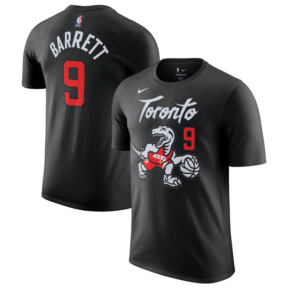 Nike RJ Barrett Toronto Raptors Unisex 2025/26 City Edition Name & Number T-Shirt