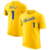 LaMelo Ball Charlotte Hornets Jordan Brand Unisex 2025/26 City Edition Name & Number T-Shirt