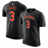 Josh Hart New York Knicks Jordan Brand Unisex Name & Number T-Shirt