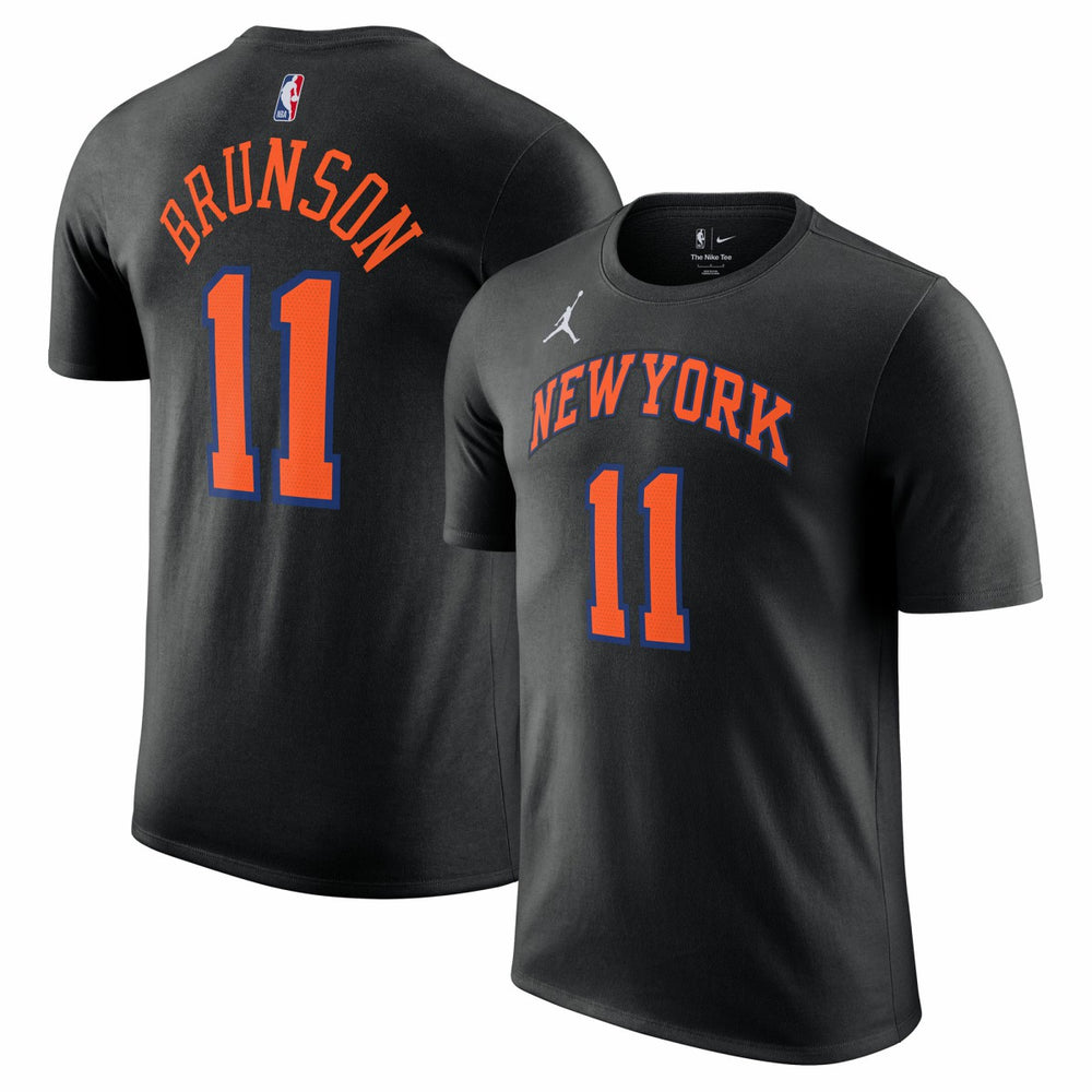 Jalen Brunson New York Knicks Jordan Brand Unisex Name & Number T-Shirt