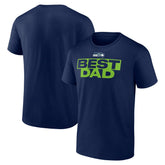 Best Dad Father's Day T-Shirt - Seattle Seahawks T-shirts