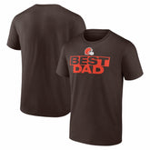 Best Dad Father's Day T-Shirt - Cleveland Browns T-shirts
