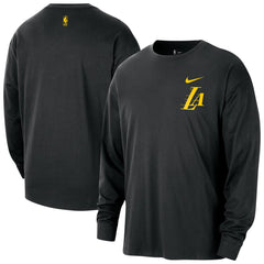 Nike Los Angeles Lakers 2025/26 City Edition Remix Essential Logo Long Sleeve T-Shirt