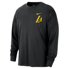 Nike Los Angeles Lakers 2025/26 City Edition Remix Essential Logo Long Sleeve T-Shirt