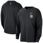 Nike Brooklyn Nets 2025/26 City Edition Remix Essential Logo Long Sleeve T-Shirt