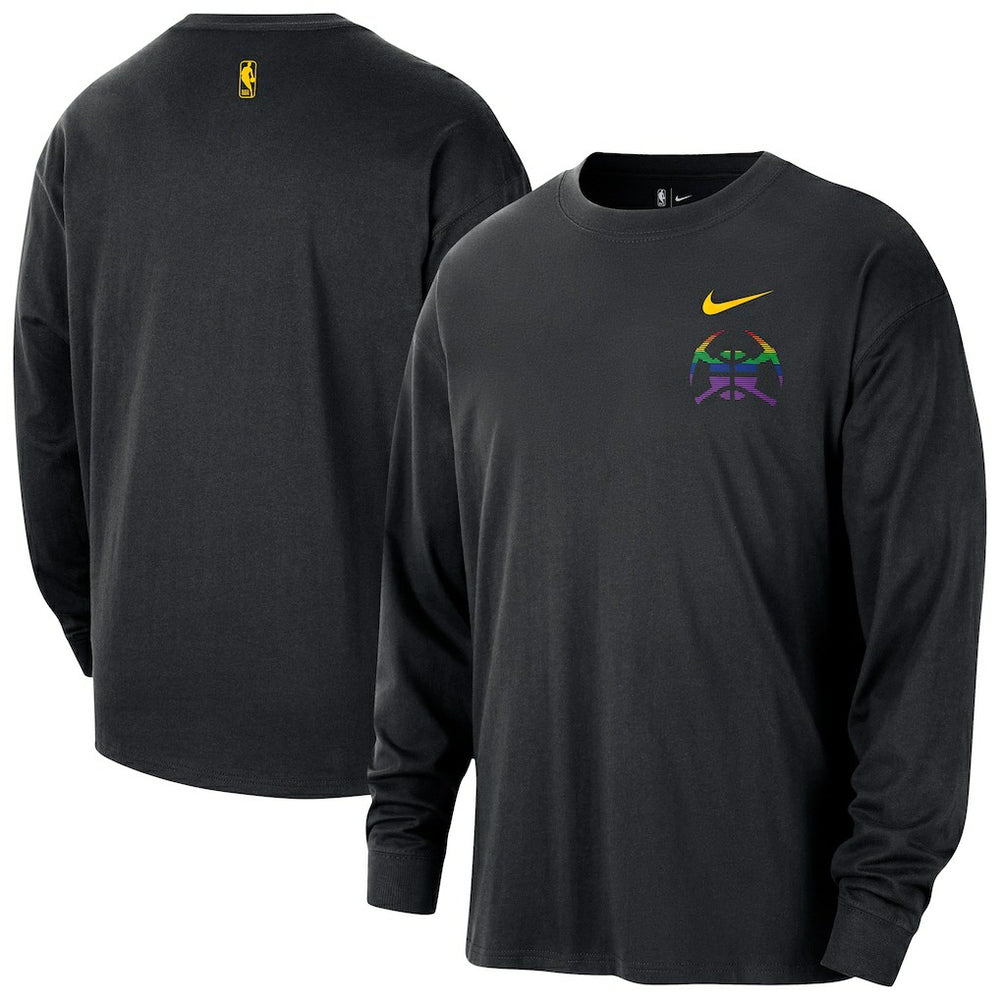 Nike Denver Nuggets 2025/26 City Edition Remix Essential Logo Long Sleeve T-Shirt sale
