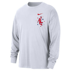 Nike Houston Rockets 2025/26 City Edition Remix Essential Logo Long Sleeve T-Shirt sale
