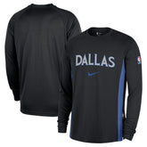 Nike Dallas Mavericks 2025/26 City Edition Authentic Pregame Dri-FIT Long Sleeve Shooting T-Shirt sale