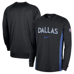 Nike Dallas Mavericks 2025/26 City Edition Authentic Pregame Dri-FIT Long Sleeve Shooting T-Shirt sale