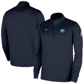 Nike Oklahoma City Thunder 2025/26 City Edition Remix Authentic Coaches Dri-FIT Half-Zip Top