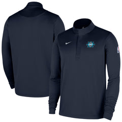 Nike Oklahoma City Thunder 2025/26 City Edition Remix Authentic Coaches Dri-FIT Half-Zip Top
