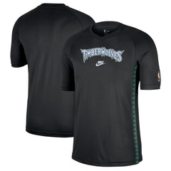 Nike Minnesota Timberwolves Classic Edition Hardwood Classics Authentic Game Shooting T-Shirt