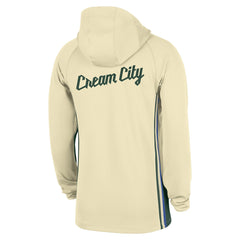 Nike Milwaukee Bucks 2025/26 City Edition Remix Authentic On-Court Quarter-Zip Dri-FIT Hooded Jacket