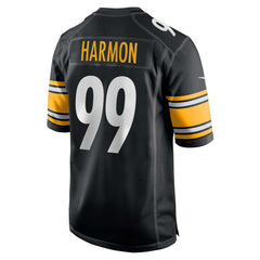 Derrick Harmon 2025 NFL Draft First Round Pick Game Jersey - Pittsburgh Steelers Jerseys