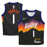 Nike Devin Booker Phoenix Suns Preschool 2025/26 City Edition Swingman Jersey