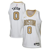 Nike Jayson Tatum Boston Celtics Youth 2025/26 City Edition Swingman Jersey