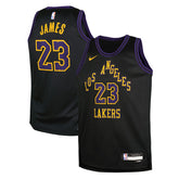 Nike LeBron James Los Angeles Lakers Youth 2025/26 City Edition Swingman Jersey