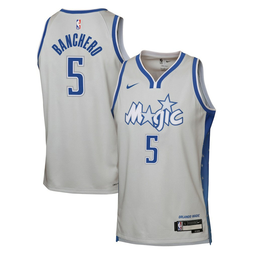 Nike Paolo Banchero Orlando Magic Youth 2025/26 City Edition Swingman Jersey