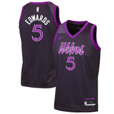 Nike Anthony Edwards Minnesota Timberwolves Youth 2025/26 City Edition Swingman Jersey