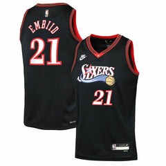 Nike Joel Embiid Philadelphia 76ers Youth Swingman Jersey