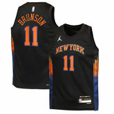 Jalen Brunson New York Knicks Jordan Brand Youth Swingman Jersey