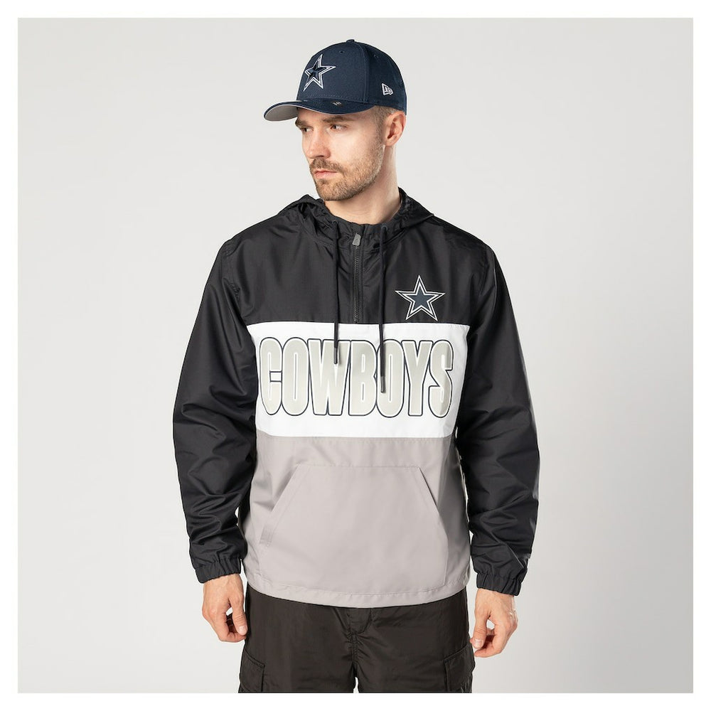 Ripstop Quarter-Zip Hooded Windbreaker - Dallas Cowboys Tops