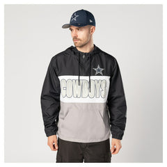 Ripstop Quarter-Zip Hooded Windbreaker - Dallas Cowboys Tops