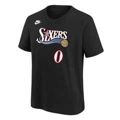 Nike Tyrese Maxey Philadelphia 76ers Youth Name & Number T-Shirt