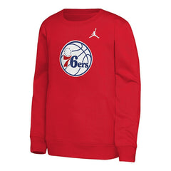 Philadelphia 76ers Jordan Brand Youth Courtside Statement Edition Sweatshirt