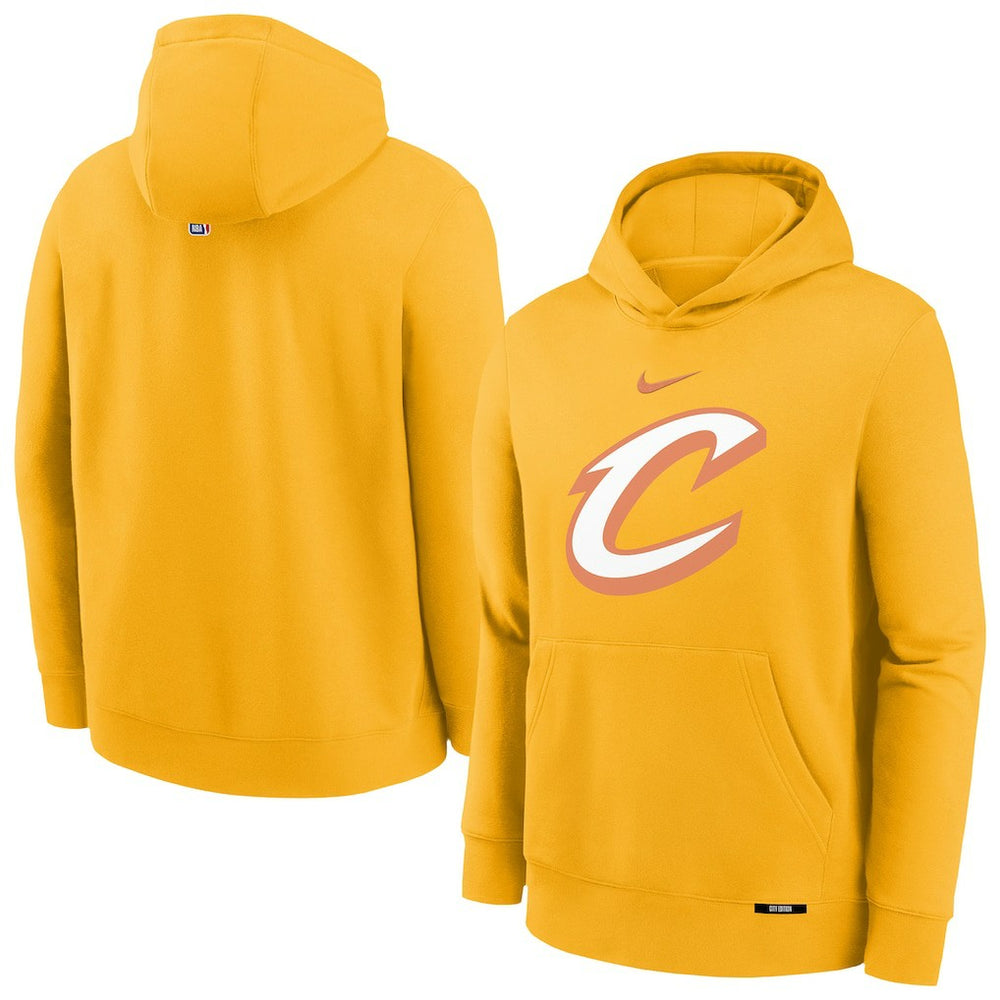 Nike Cleveland Cavaliers Youth 2025/26 City Edition Club Fleece Pullover Hoodie sale