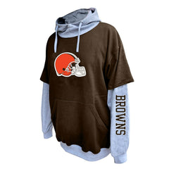 Big & Tall Twofer Pullover Hoodie - Cleveland Browns Hoodies