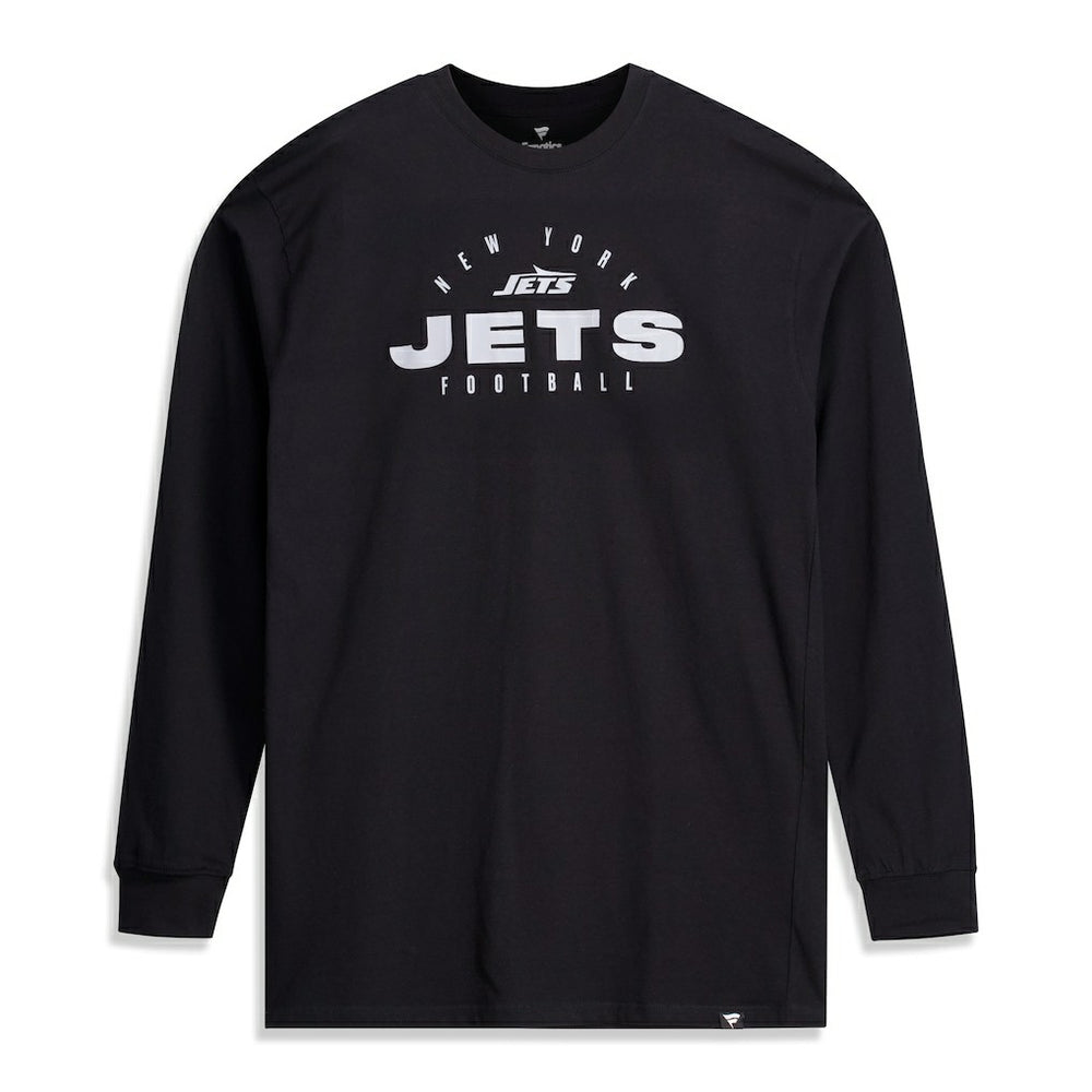 Big & Tall Coverage Scheme Long Sleeve T-Shirt - New York Jets T-shirts