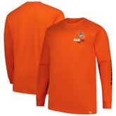 Big & Tall Clock Management Legacy Long Sleeve T-Shirt - Cleveland Browns T-shirts