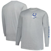Big & Tall Clock Management Legacy Long Sleeve T-Shirt - Indianapolis Colts T-shirts