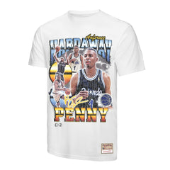 Mitchell & Ness Penny Hardaway Orlando Magic Hardwood Classics Commemorative Player Collage T-Shirt