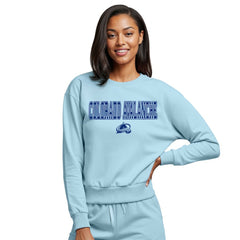 NHL Colorado Avalanche Concepts Sport Women's Tonal Pullover Sweatshirt