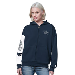 Starter Women's 4th Down Full-Zip Hoodie - Dallas Cowboys Hoodies