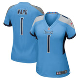 Cameron Ward Women's 2025 NFL Draft First Round Pick Game Jersey - Tennessee Titans Jerseys