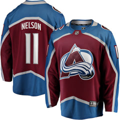 NHL Brock Nelson Colorado Avalanche Fanatics Home Breakaway Jersey