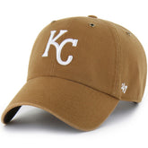 Brown Kansas City Royals Carhartt x '47 Clean Up Adjustable Hat