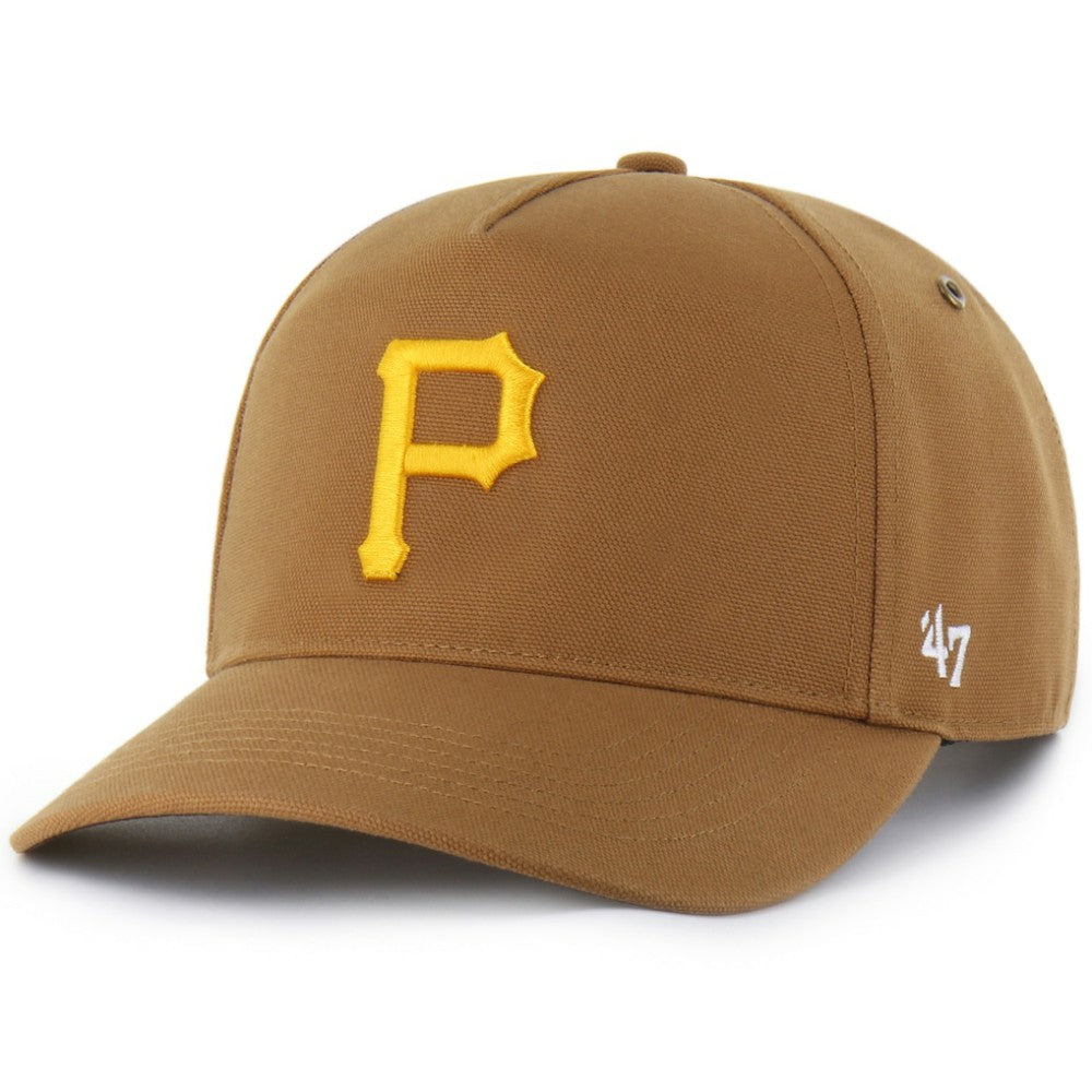 Brown Pittsburgh Pirates Carhartt x '47 Hitch Adjustable Hat