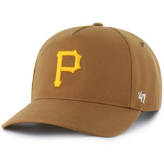 Brown Pittsburgh Pirates Carhartt x '47 Hitch Adjustable Hat