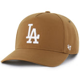 Brown Los Angeles Dodgers Carhartt x '47 Hitch Adjustable Hat