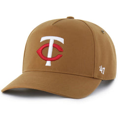 Brown Minnesota Twins Carhartt x '47 Hitch Adjustable Hat