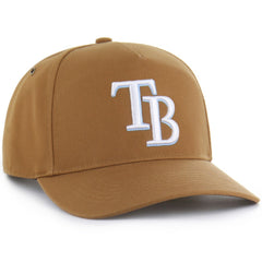 Brown Tampa Bay Rays Carhartt x '47 Hitch Adjustable Hat