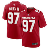 Walter Nolen 2025 NFL Draft First Round Pick Game Jersey - Arizona Cardinals Jerseys