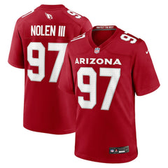 Walter Nolen 2025 NFL Draft First Round Pick Game Jersey - Arizona Cardinals Jerseys