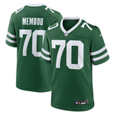 Armand Membou 2025 NFL Draft First Round Pick Game Jersey - New York Jets Jerseys