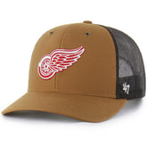 NHL Detroit Red Wings Carhartt x '47 Trucker Adjustable Hat