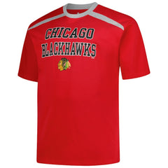 NHL Connor Bedard Chicago Blackhawks Profile Big & Tall Name & Number T-Shirt
